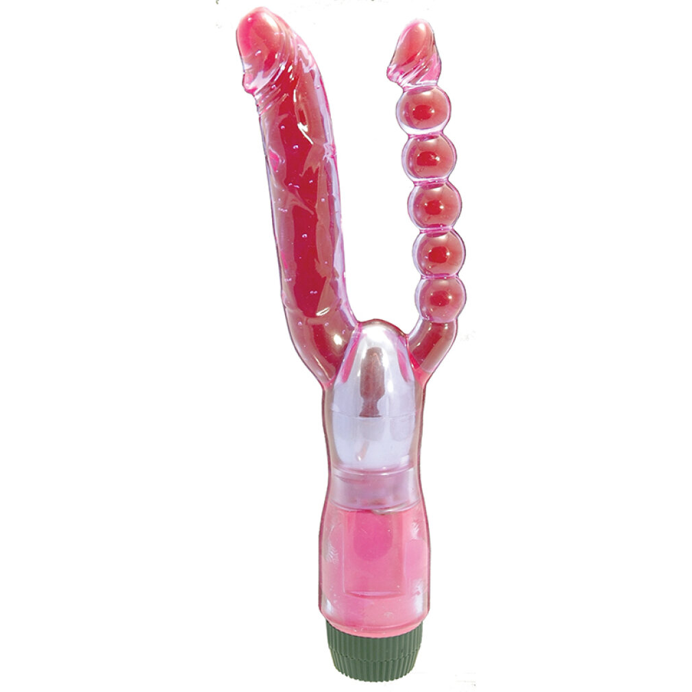 SEVEN CREATIONS Xcel Doppel-Penisvibrator lila 25cm Klassische Vibratoren |  SATURN