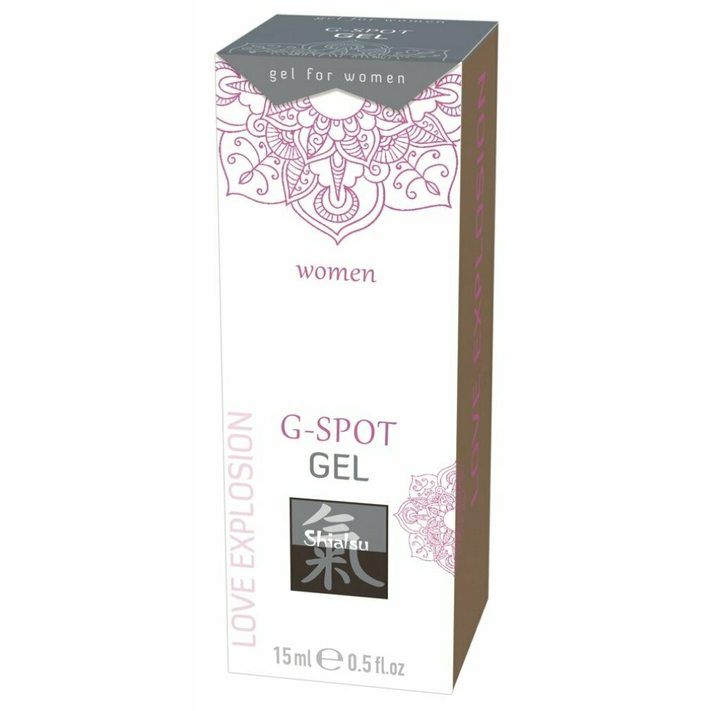 Verpackung für G-Punkt-Gel für Frauen, 15 ml, mit Mandala-Design.