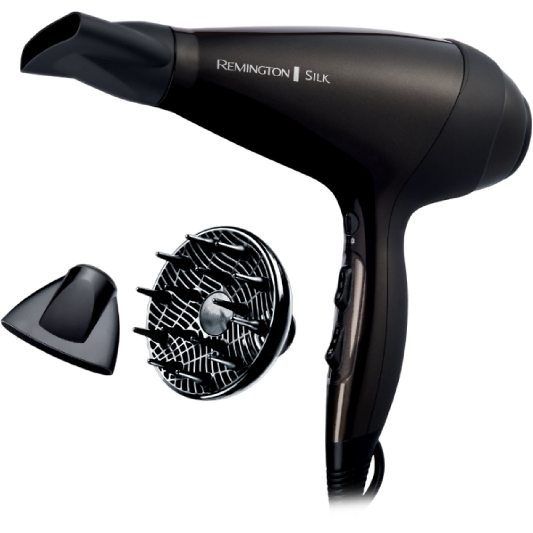 REMINGTON AC9095 E51 Silk AC Dryer 2400 W Saç Kurutma Makinesi Siyah