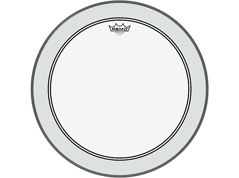 REMO Bass Powerstroke 3 Clear Kick Derisi