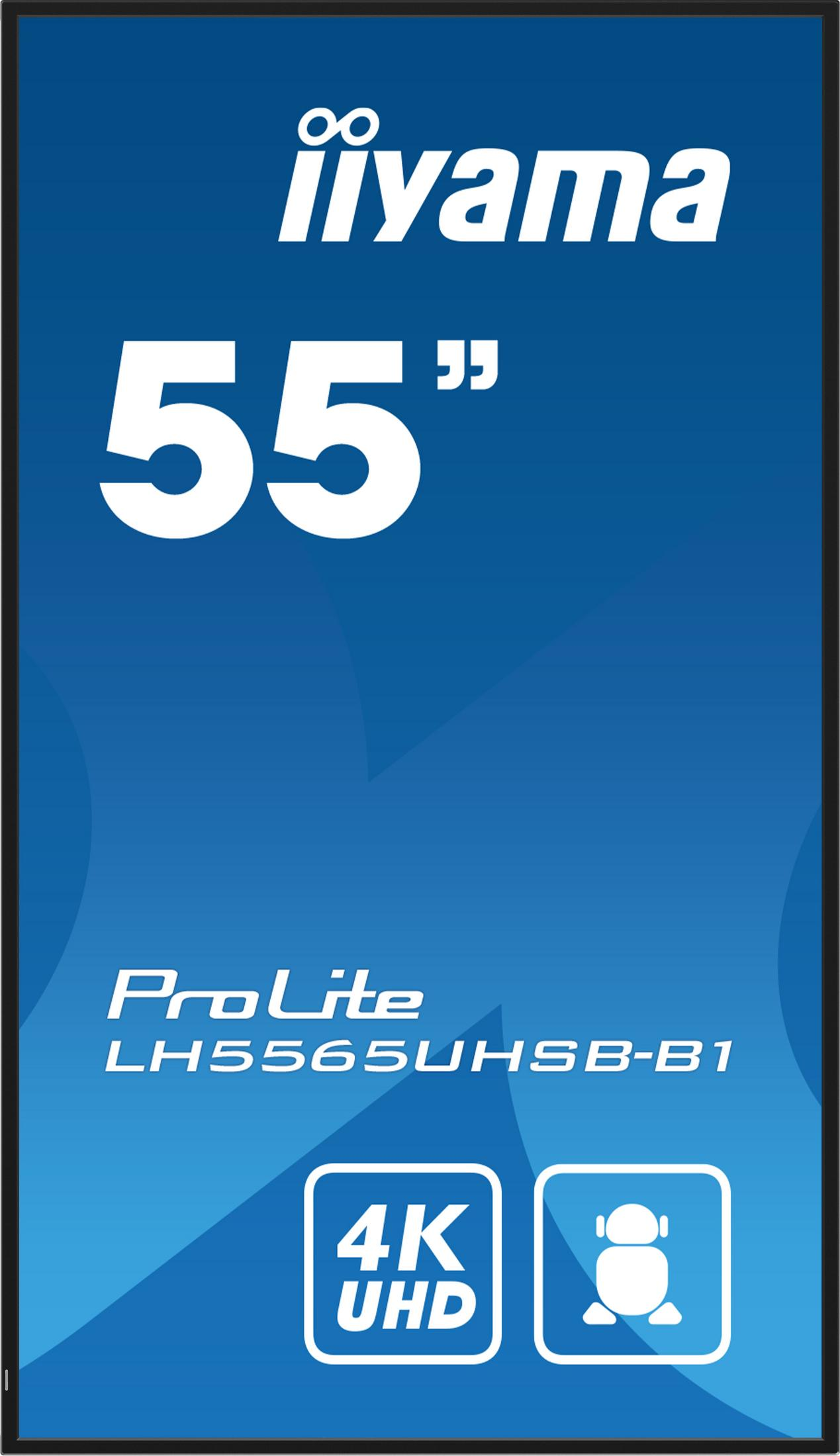 Monitor Iiyama 55" ProLite LH5565UHSB-B1 4K UHD