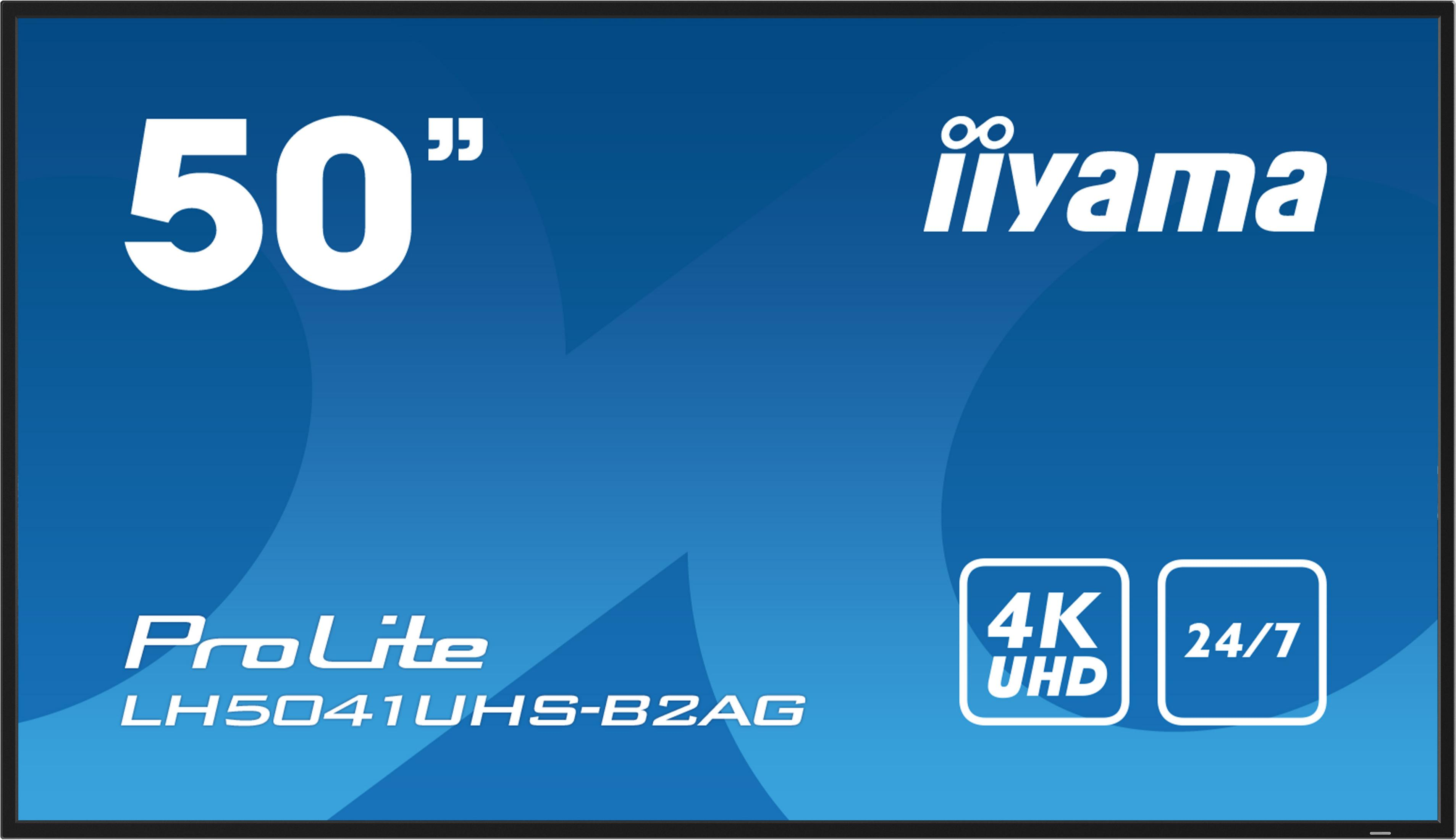 50-inch iiyama ProLite 4K UHD 24/7 display