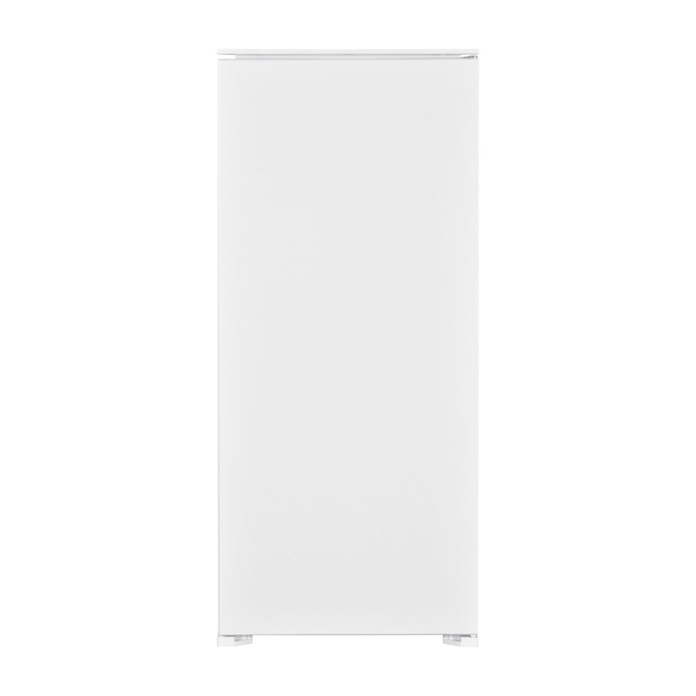 Un appareil blanc vertical simple, ressemblant à un réfrigérateur.