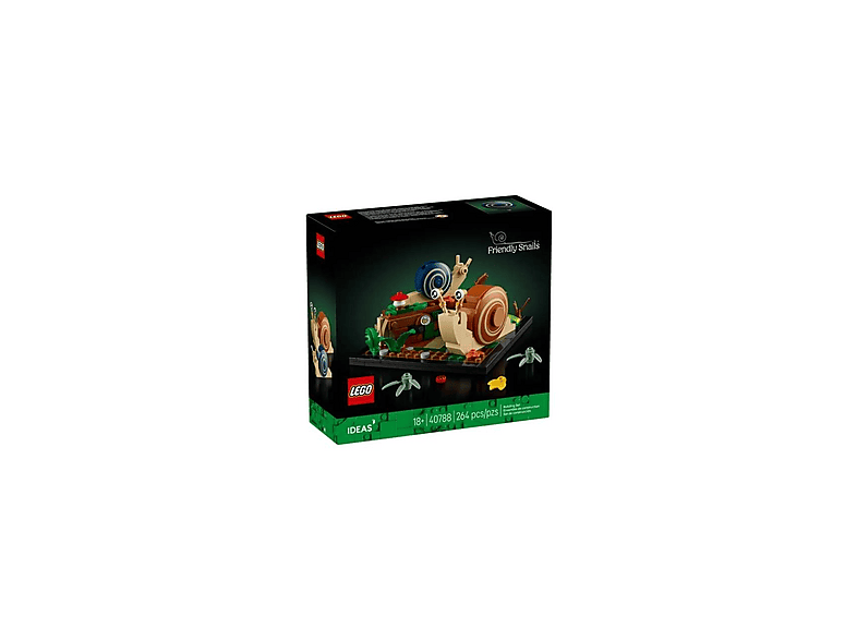 COSTRUZIONI LEGO 40788 | Ideas, Lumache amichevoli, 264 pz, 6 anni ...