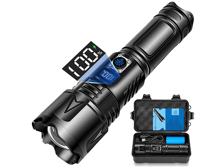 YZMRBDQC Extrem Hell USB-C Zoombar IP65 Taschenlampe | MediaMarkt