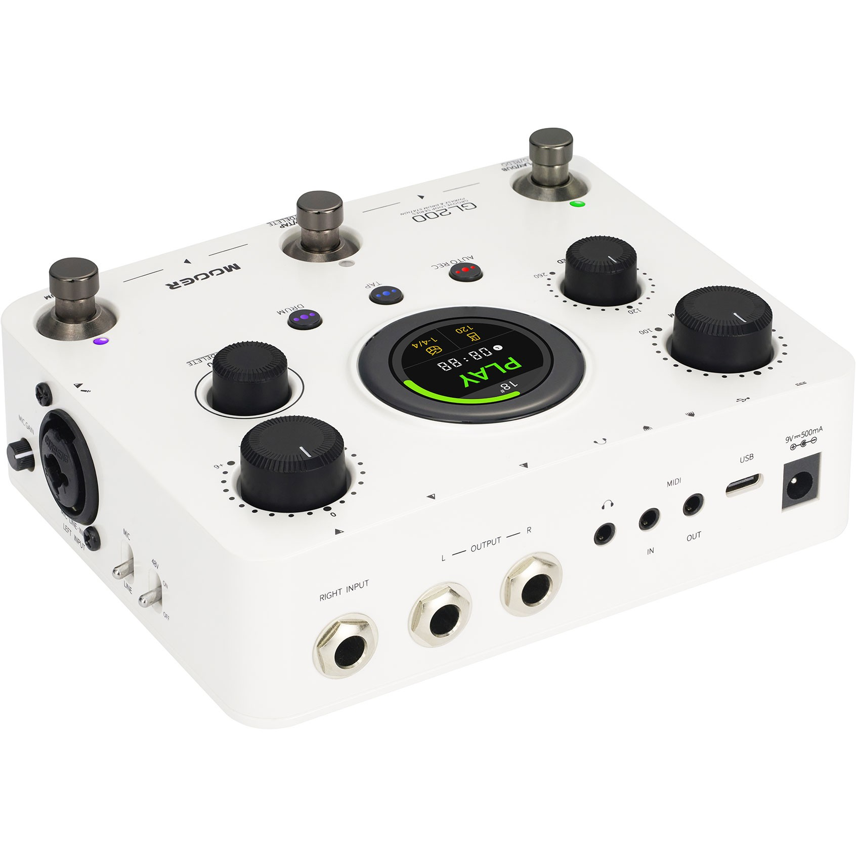 MOOER GL200 Groove Loop Series Phrase&Drum Station