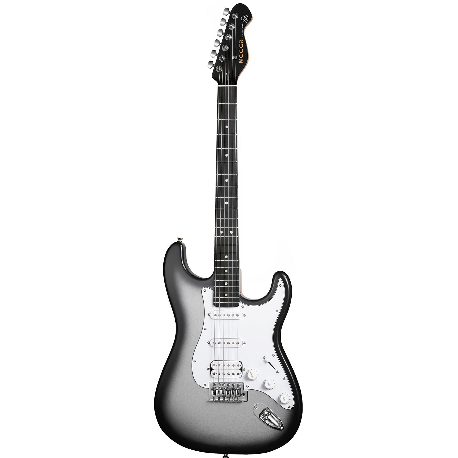 MOOERMSC12ProISL Elektro Gitar (Iron Silver)