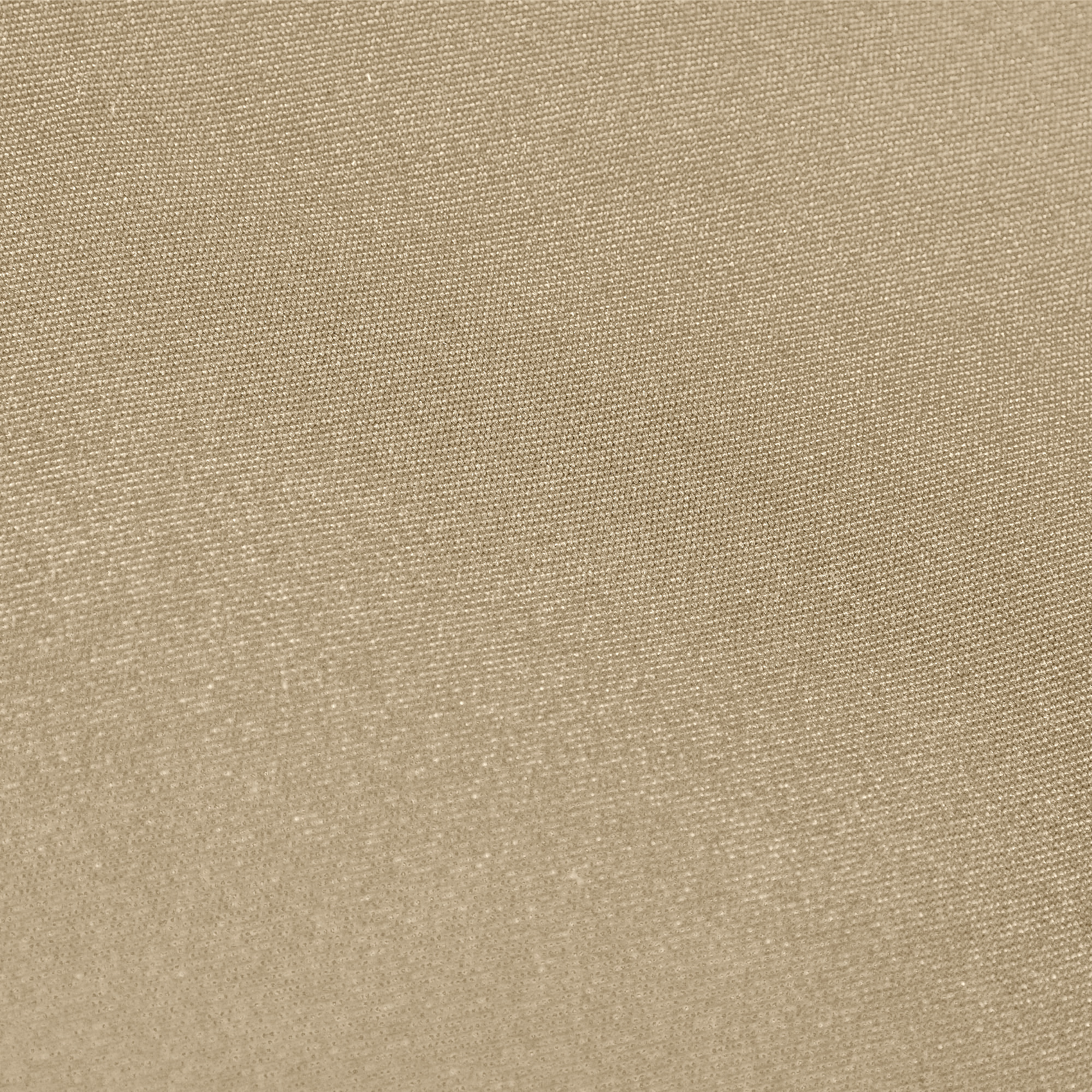 Primo piano di un tessuto beige con trama tessuta visibile.