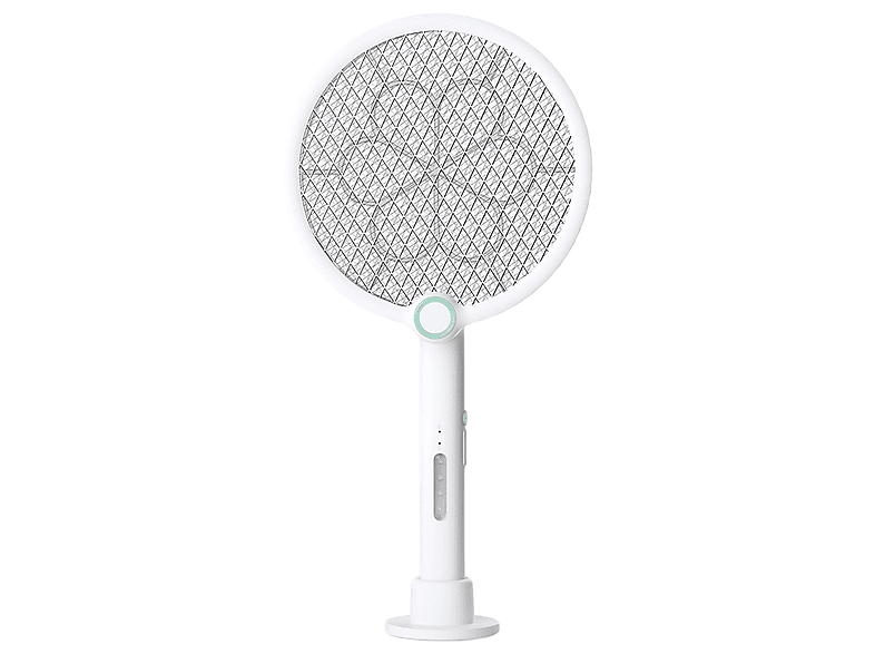REAGLE Elektrische 2in1 und Lampe Elektrische Fliegenklatsche, Weiß ...