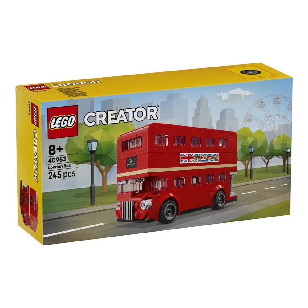245 parçalı Lego Creator Londra Otobüsü seti kutusu.