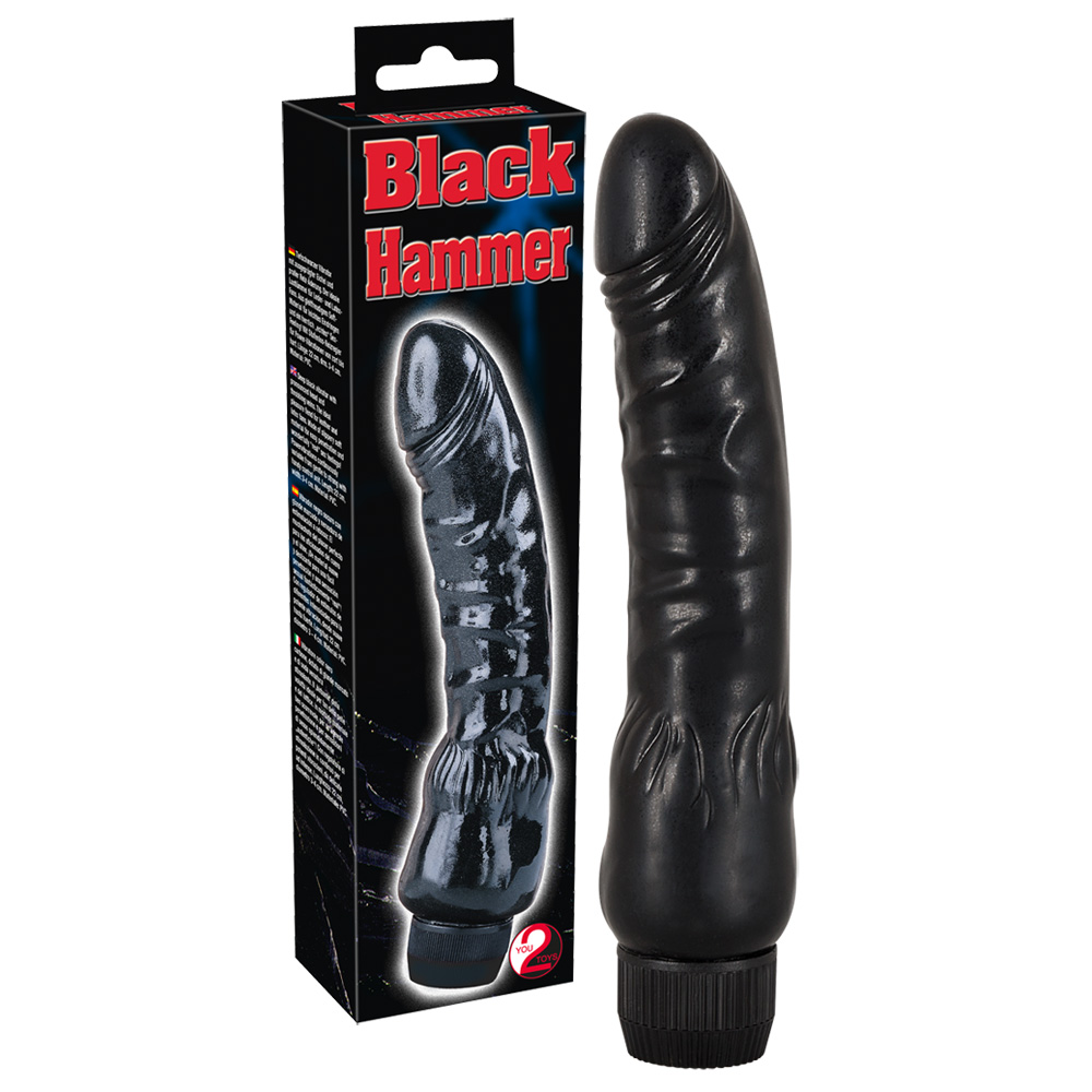 YOU2TOYS Black Hammer Vibrator | SATURN