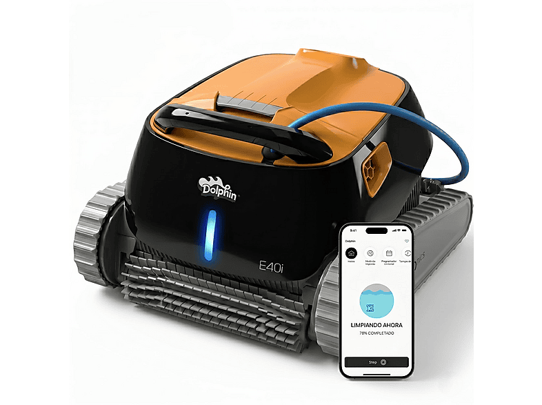 Robot limpiafondos | E40i DOLPHIN, Negro | MediaMarkt