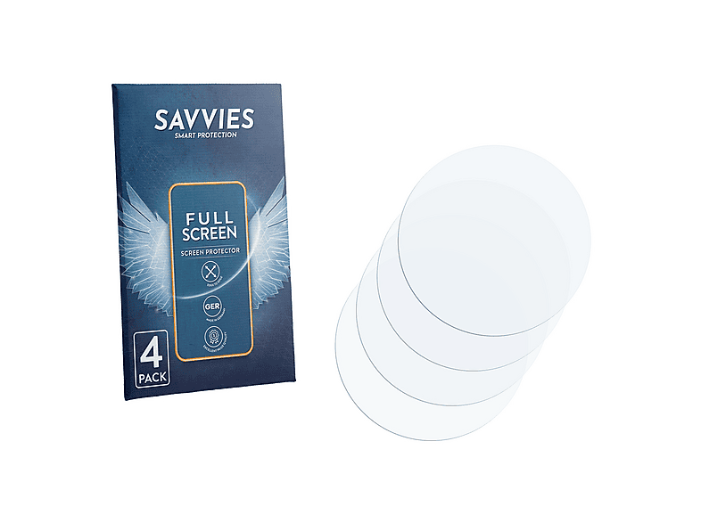 Savvies Film Protection Écran Full-Screen 3D Curved Pour Sanwa M17 (4 Pièces)