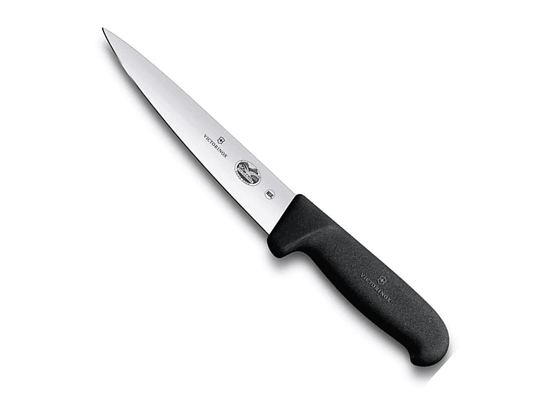 VICTORINOX Fibrox 14 cm 5.5603.14 Sivri Uçlu Sıyırma Bıçağı Siyah