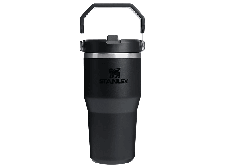 STANLEY The IceFlow Flip Straw 2.0 Tumbler 0.6 l Black 2.0 Paslanmaz Çelik Termos