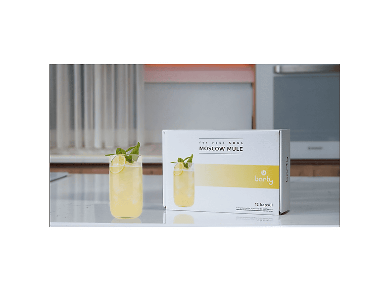 BARTY Moscow Mule Mix 12 pieces g Kokteyl Kapsülü