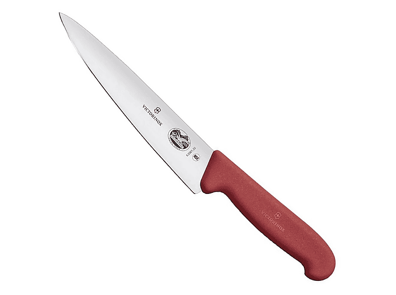 VICTORINOX Fibrox 25 cm 5.2001.25 Dilimleme Bıçağı Kırmızı