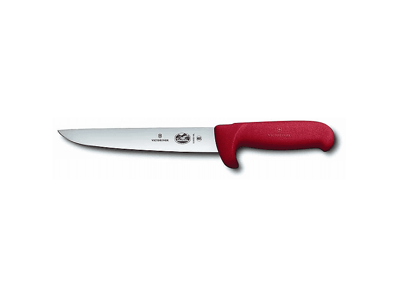 VICTORINOX Fibrox 18 cm Parmak Korumalı 5.5501.18L Sıyırma Bıçağı Kırmızı