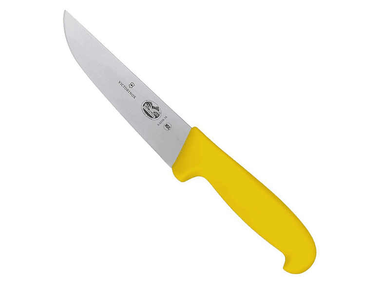 VICTORINOX Fibrox 16 cm Kasap 5.5208.16 Kelle Bıçağı Sarı