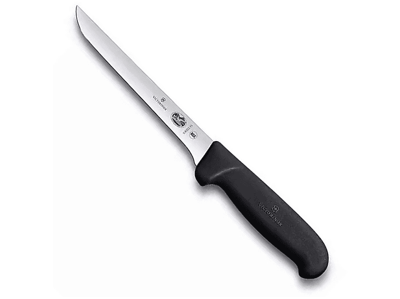 VICTORINOX 5.6303.15 15 cm Kavisli Geniş Ağız Sıyırma Bıçağı Siyah