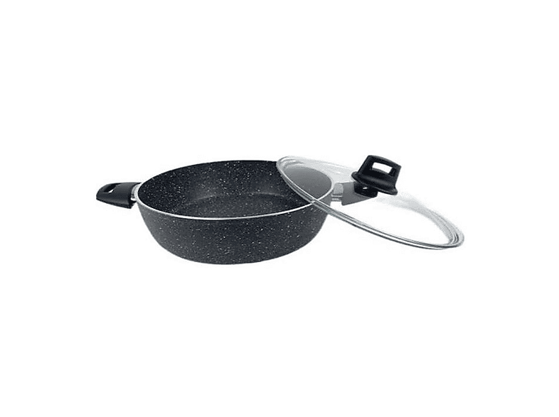 EDA ZK-023 Zetra 26 cm Granit Basık Tencere Gri