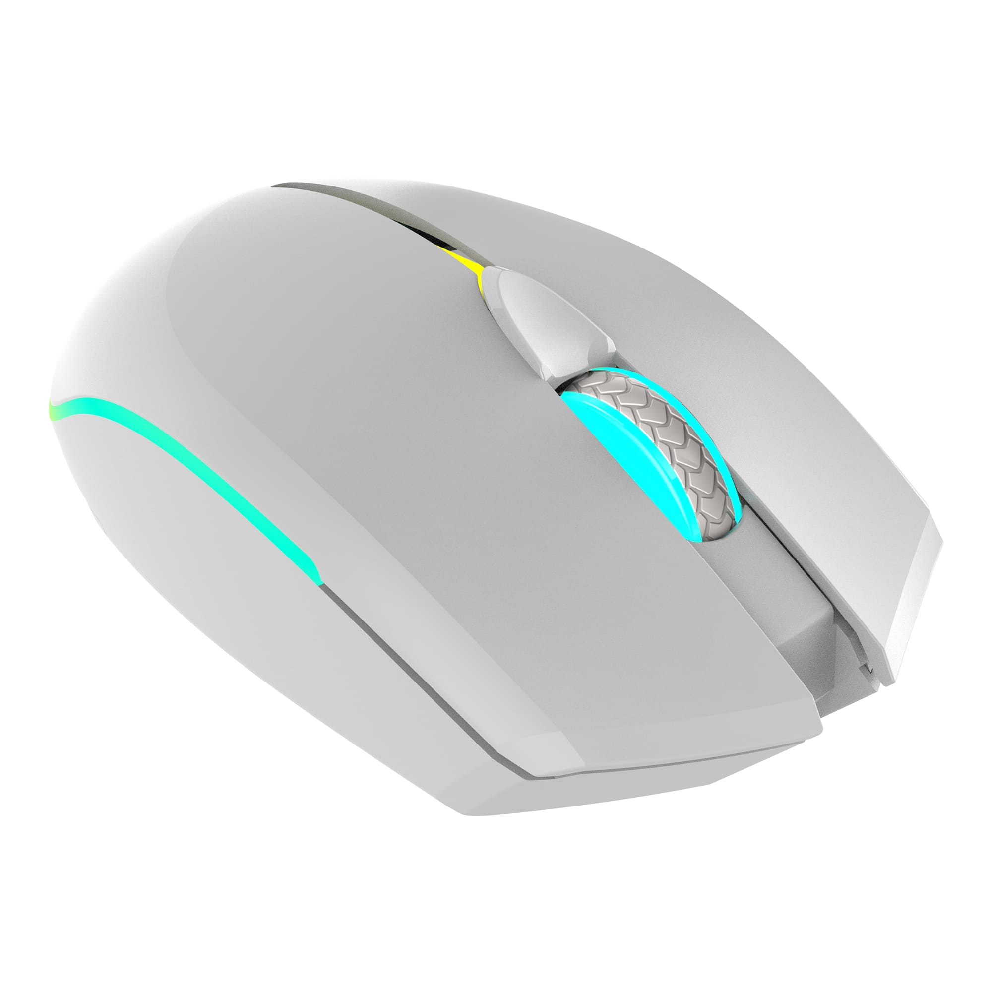 WESDAR X536 RGB Sessiz Çift Modlu 5 Mouse Beyaz