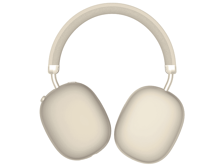 WESDAR K-283H Katlanabilir Taşıma Çantalı Bluetooth Kulak Üstü Kulaklık Bej