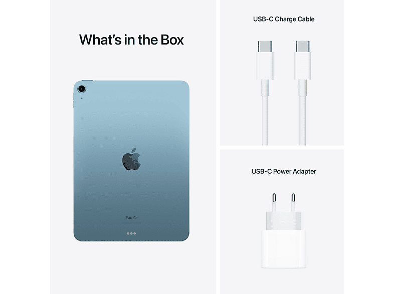 APPLE iPad Air 2022 | 64 GB - Blauw - 5th generation | MediaMarkt
