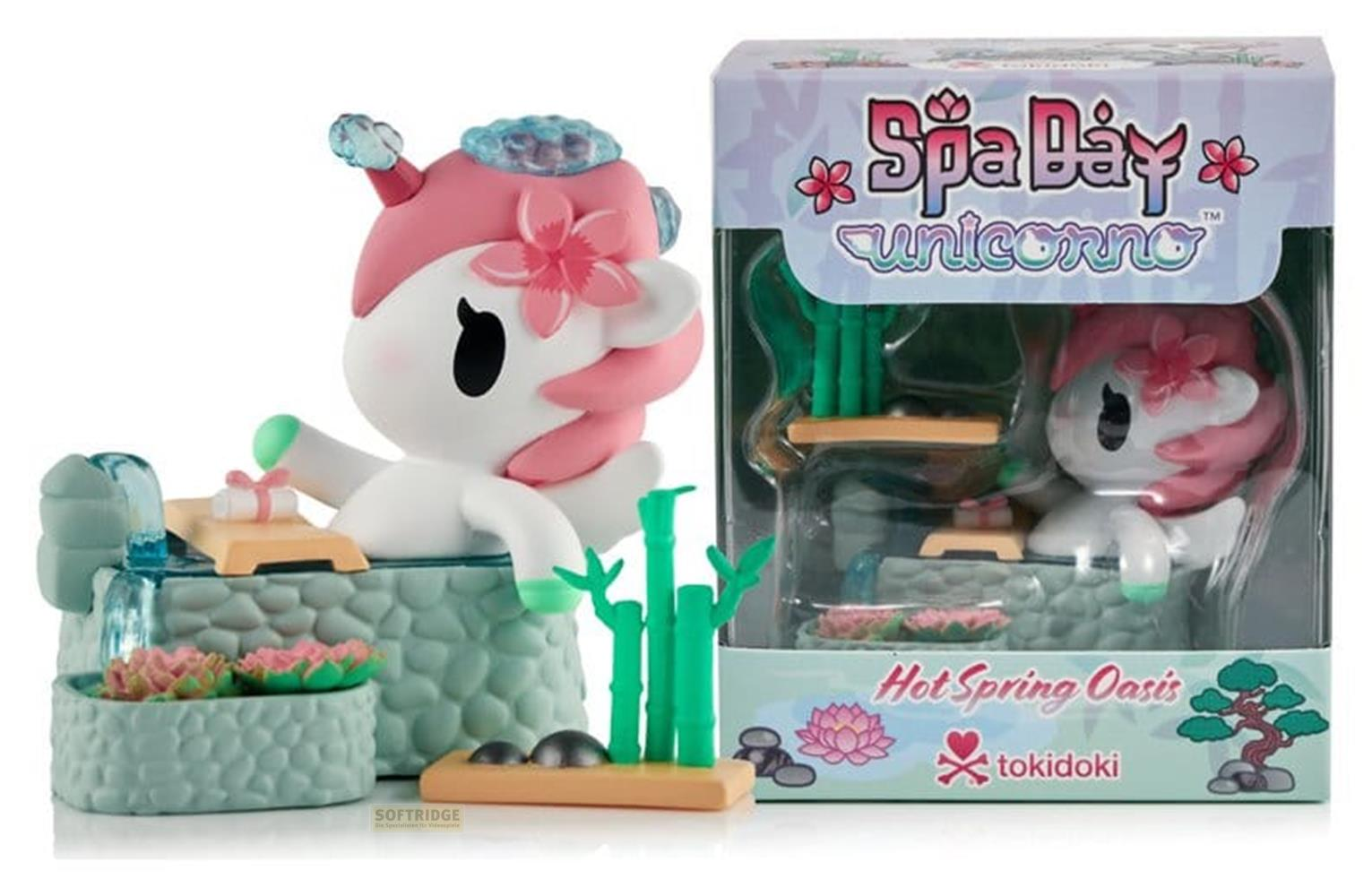 Unicorno Window Box Figur Spa Day Hot Springs Oasis 7 cm | SATURN