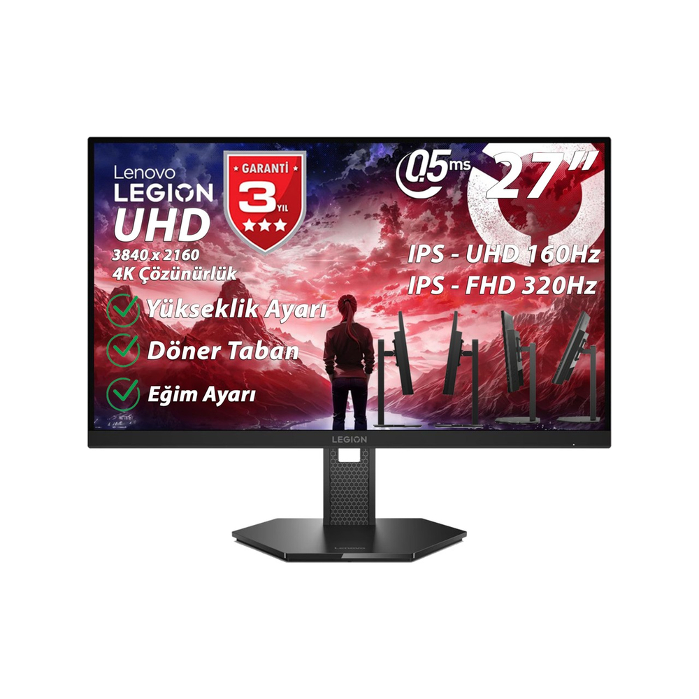 Lenovo Legion 27U-10 67D1GAC1TK 27 160Hz 0.5ms IPS UHD