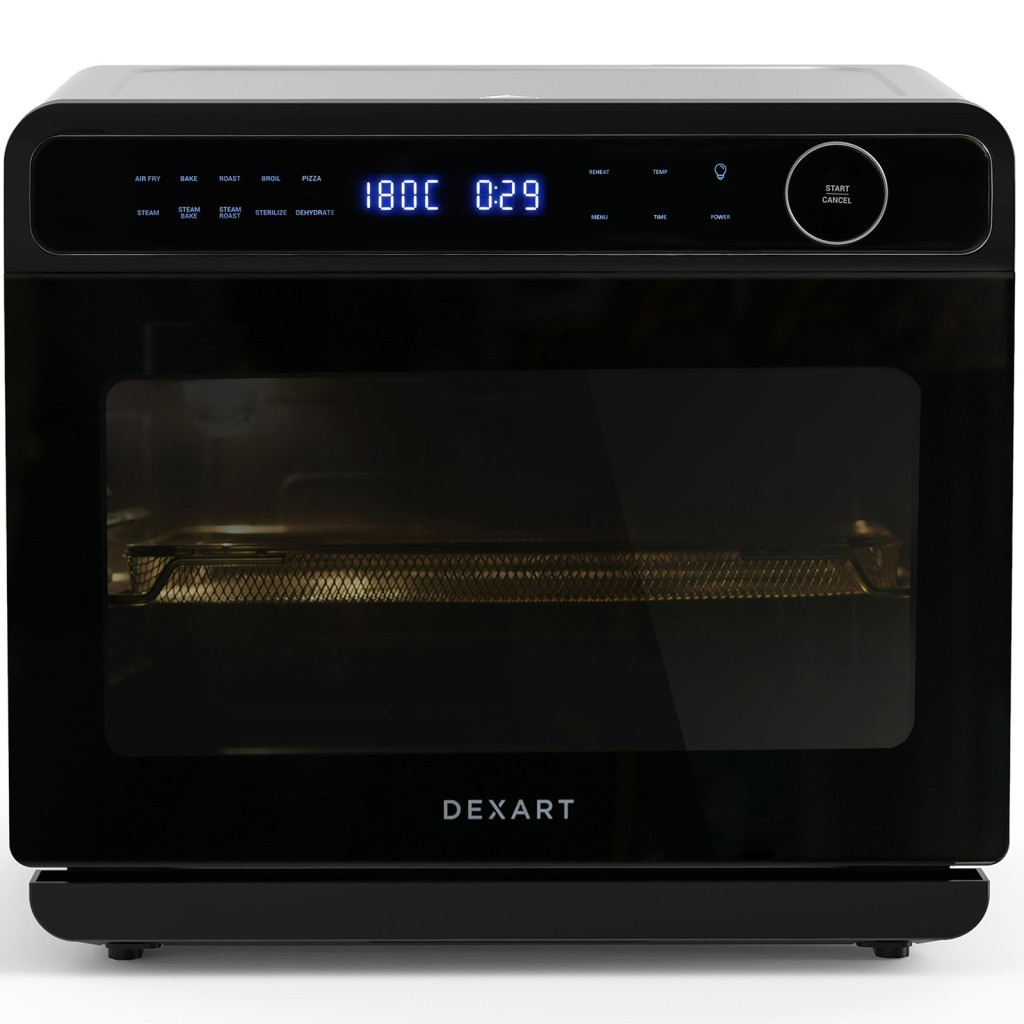 DEXART KXW240-160A2 Steami 11 i 1 Arada Multifunctional Buharlı Fırın Siyah
