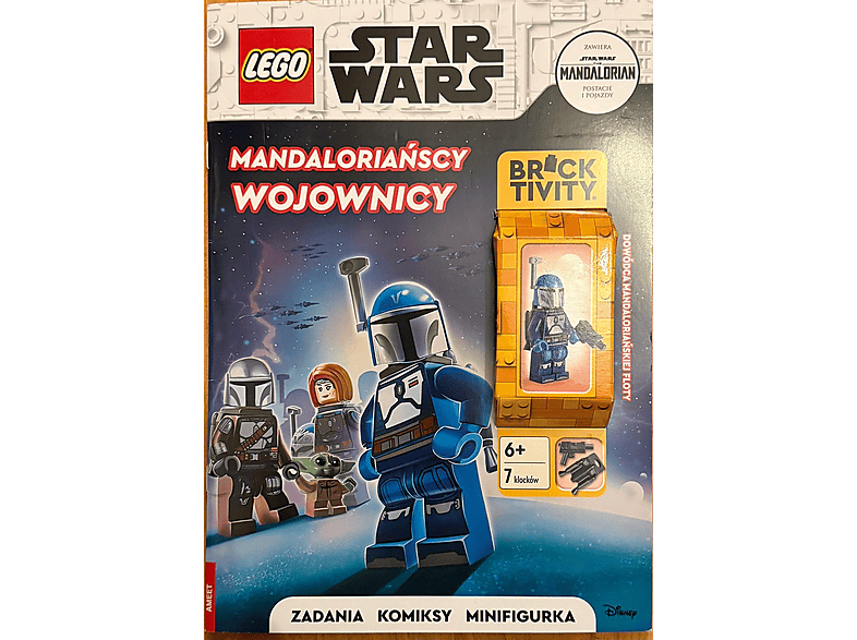 LEGO Star Wars Dergi - Lehçe (Mandalorian Figür)