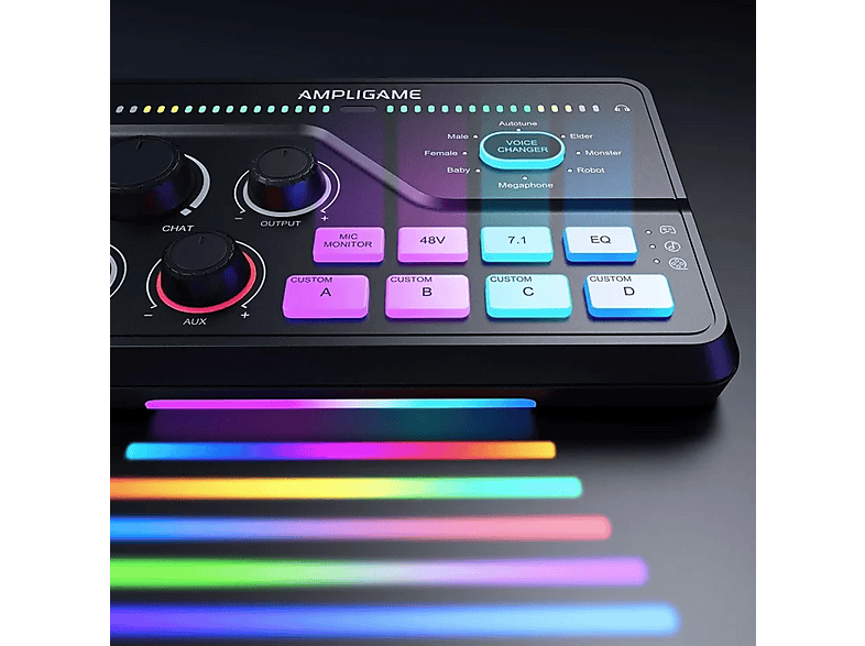 FIFINE Ampligame SC8 USB Oyuncu Audio Mixer Fiyat & Özellik