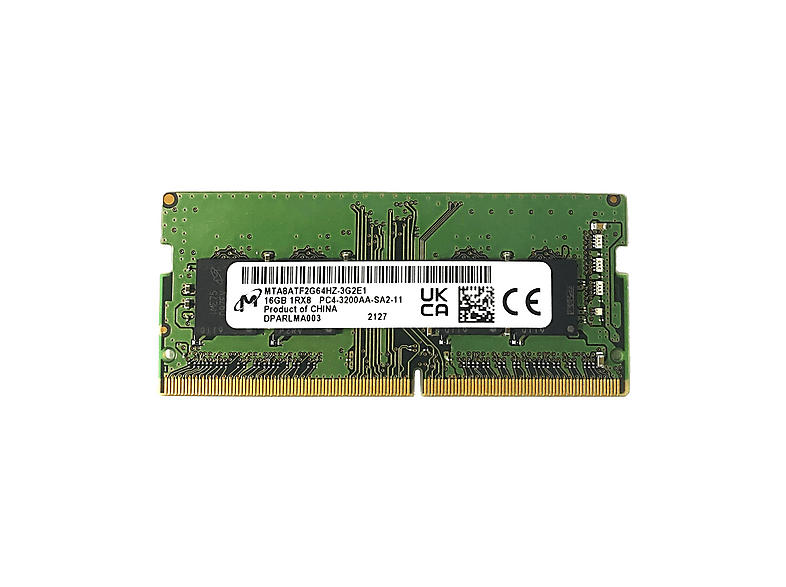 MICRON MTA8ATF2G64HZ-3G2E1 | 3200 MHz Notebook Memory 16 GB DDR4