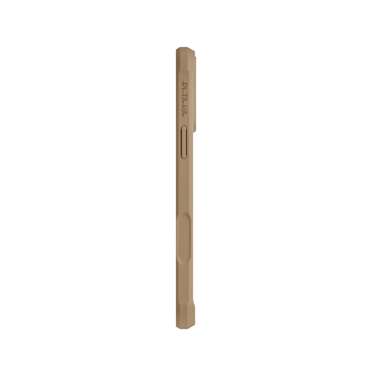 Brązowe etui na telefon z logo "PITAKA" z boku.
