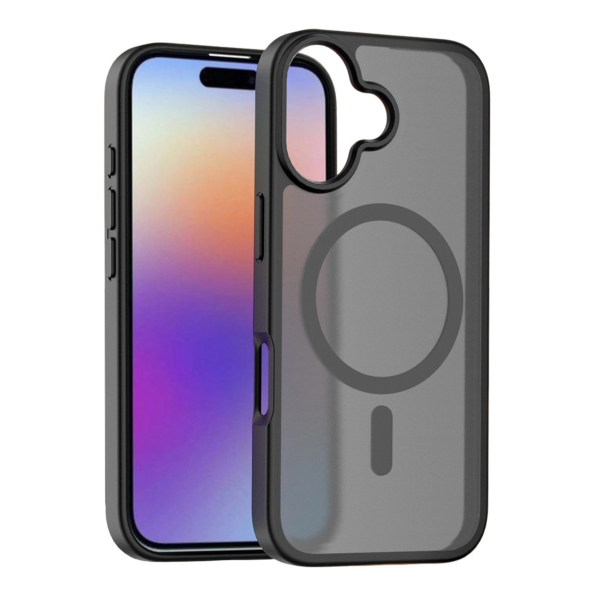 INTERFLEX Joko Apple iPhone 17 Uyumlu Jota Magsafe Kapak Telefon Kılıfı Siyah