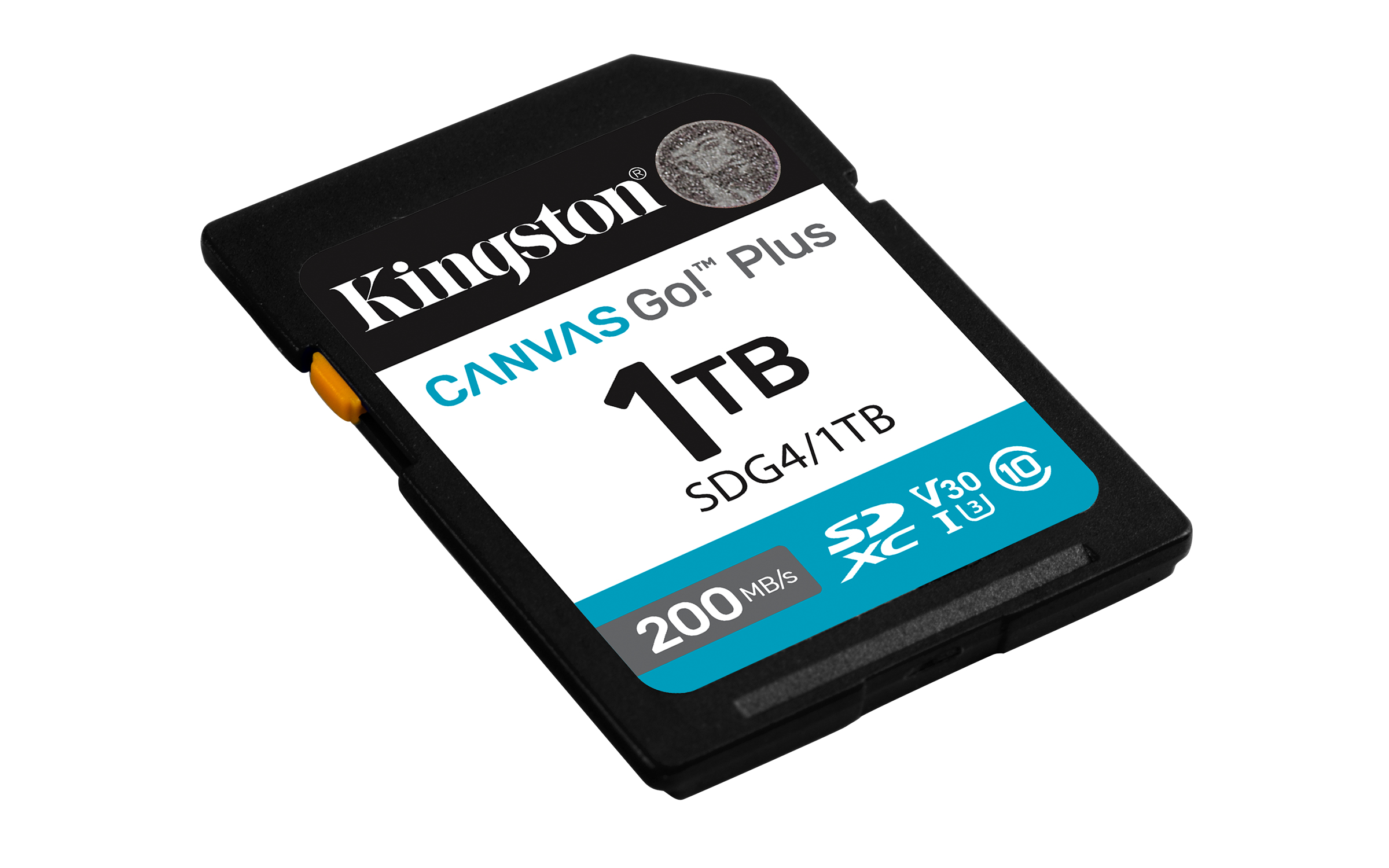 Kingston 1TB SDXC geheugenkaart 200MB/s, V30, U3.