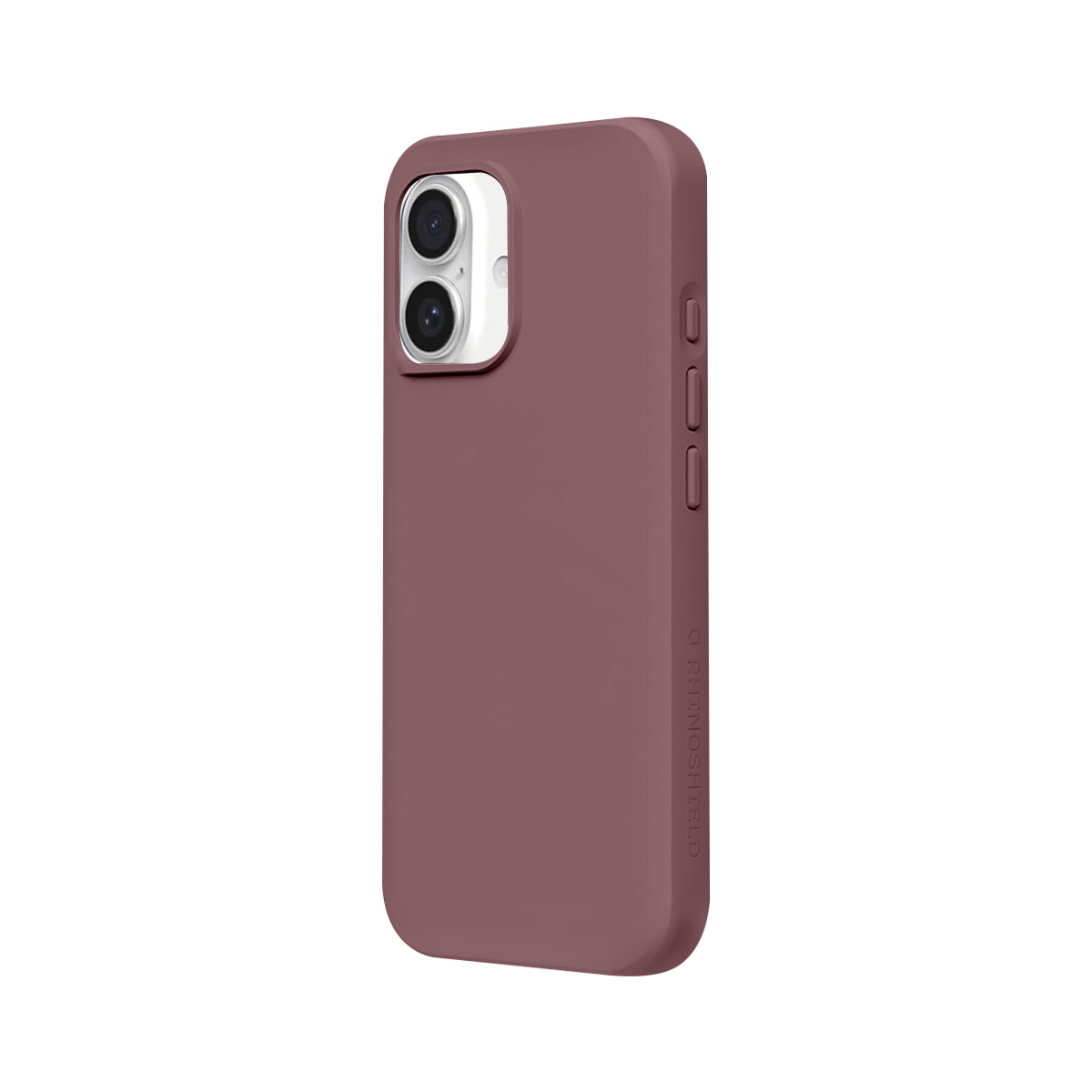 Une coque d'iPhone mauvève avec deux objectifs et des boutons.