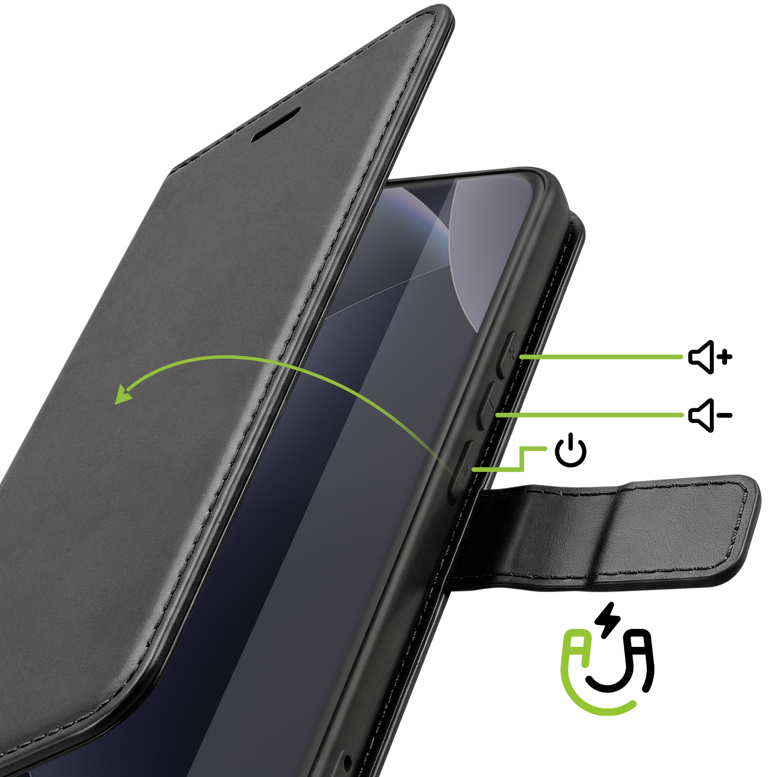 AVIZAR SecureCard, Holster, Xiaomi, Redmi Note 15 Pro 4G, Schwarz ...