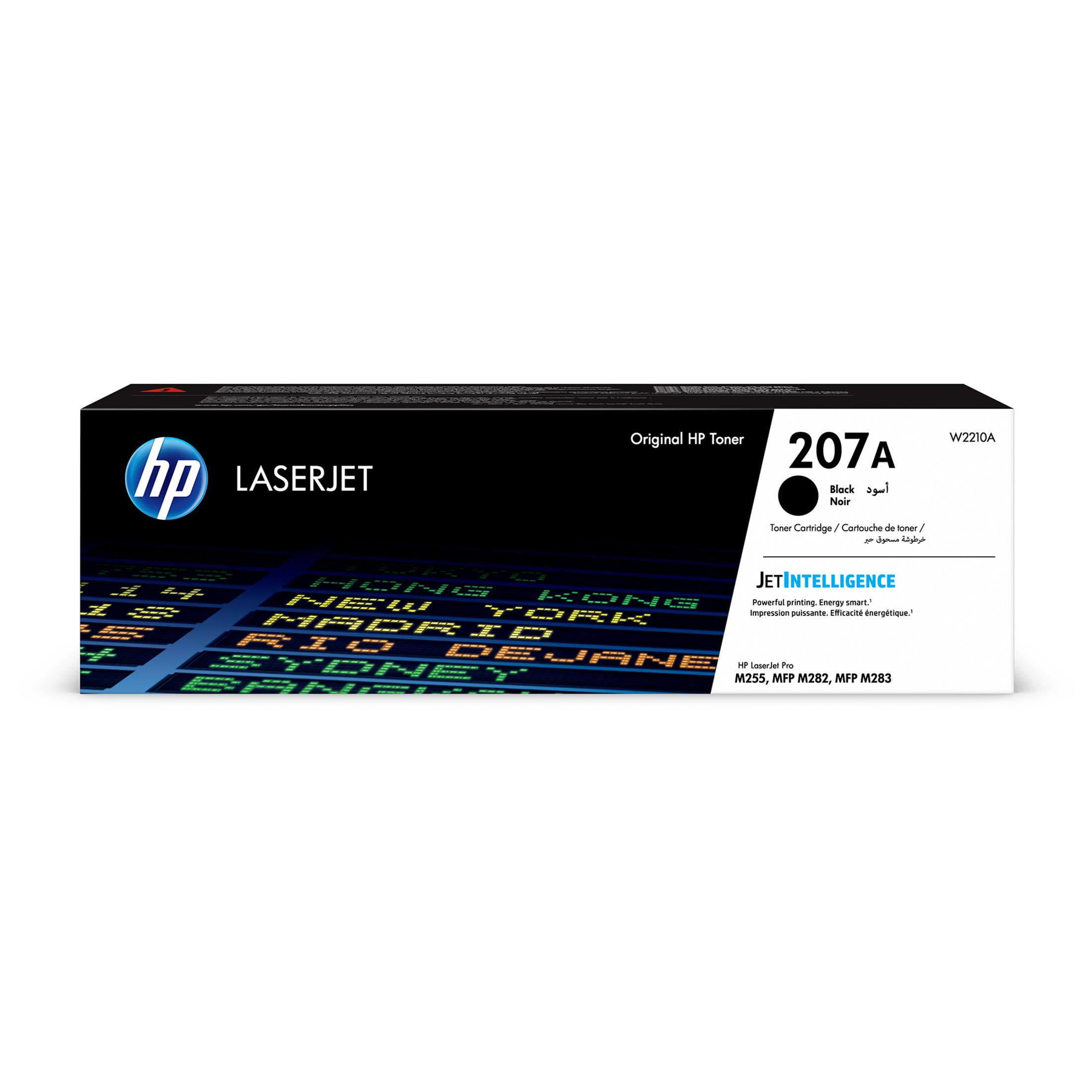 Oryginalny czarny toner HP 207A do drukarek LaserJet Pro.