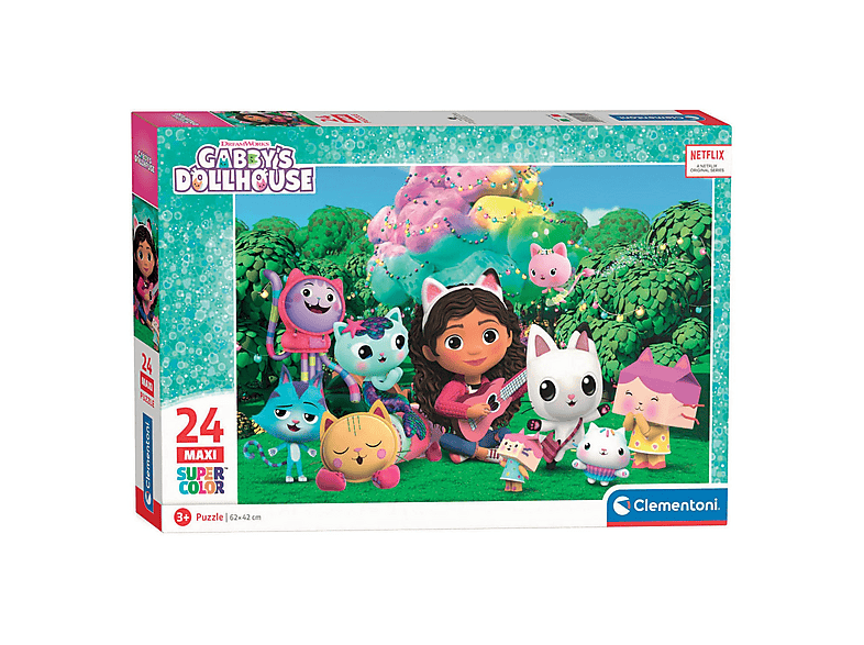 Puzzle CLEMENTONI Supercolor Gabbys Dollhouse | MediaWorld.it