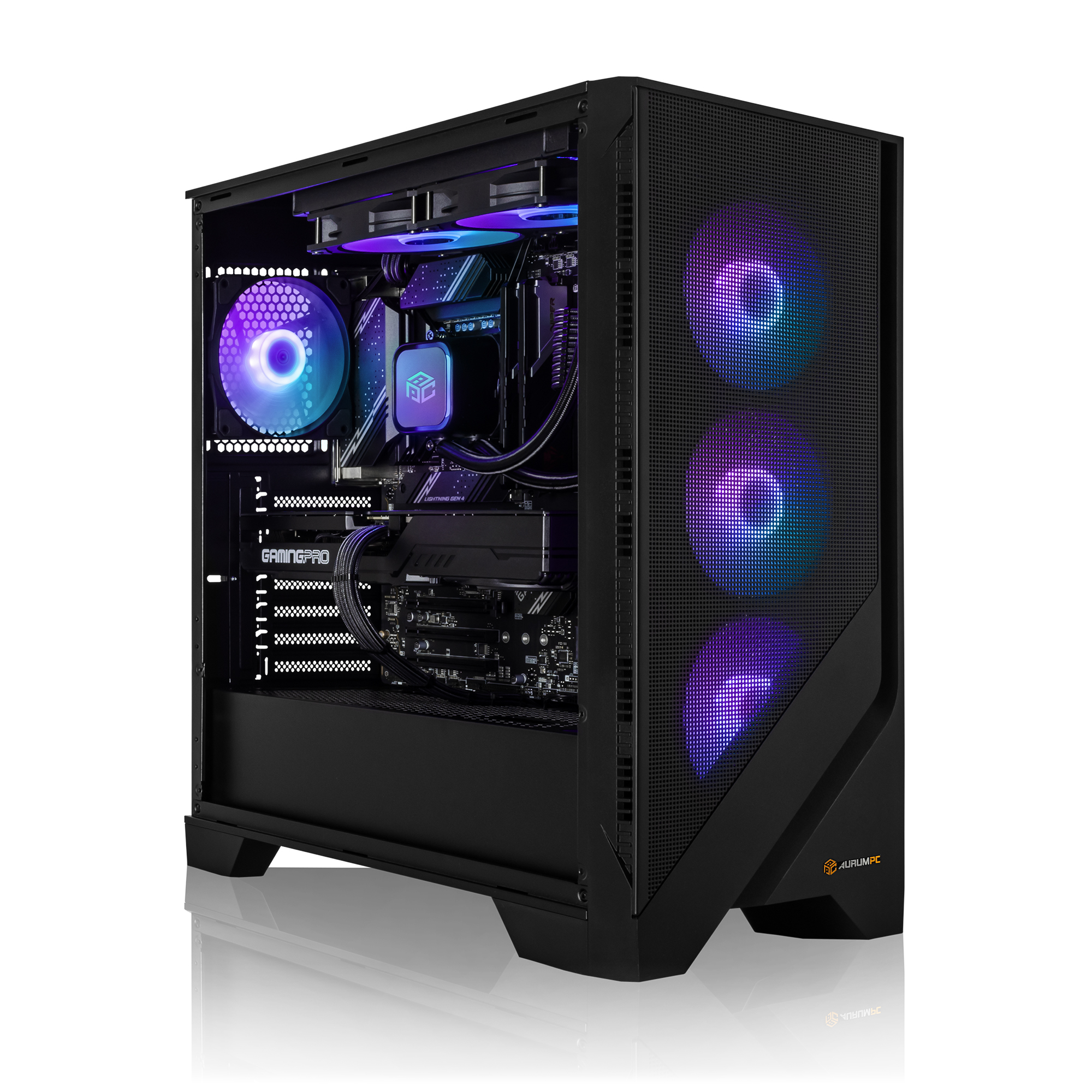 AURUMPC AMD R7 + RX9070XT, Gaming PC Ryzen™ 7 9800X3D Prozessor