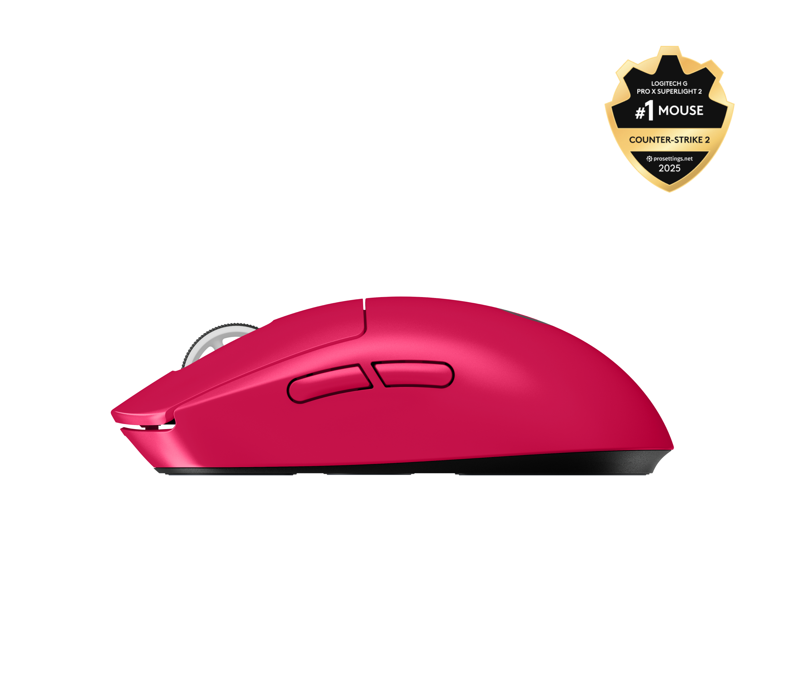 Różowa mysz Logitech z nagrodą Counter-Strike 2.