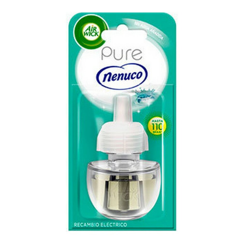Air Wick Pure Nenuco elektrischer Lufterfrischer mit 110 Tagen Haltbarkeit.