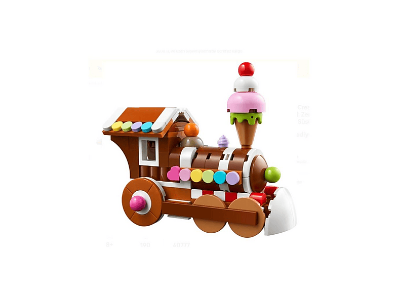 LEGO Creator Kutlama Serisi: Zencefilli Kurabiye Tren Süsü 40777