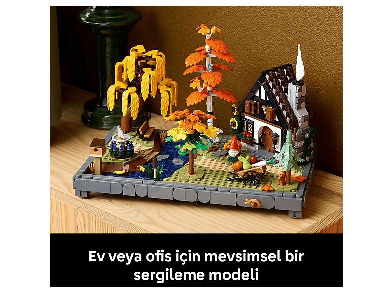 LEGO Icons Sonbahar Bağ Evi Bahçesi 11372 Fiyat & Özellik | MediaMarkt