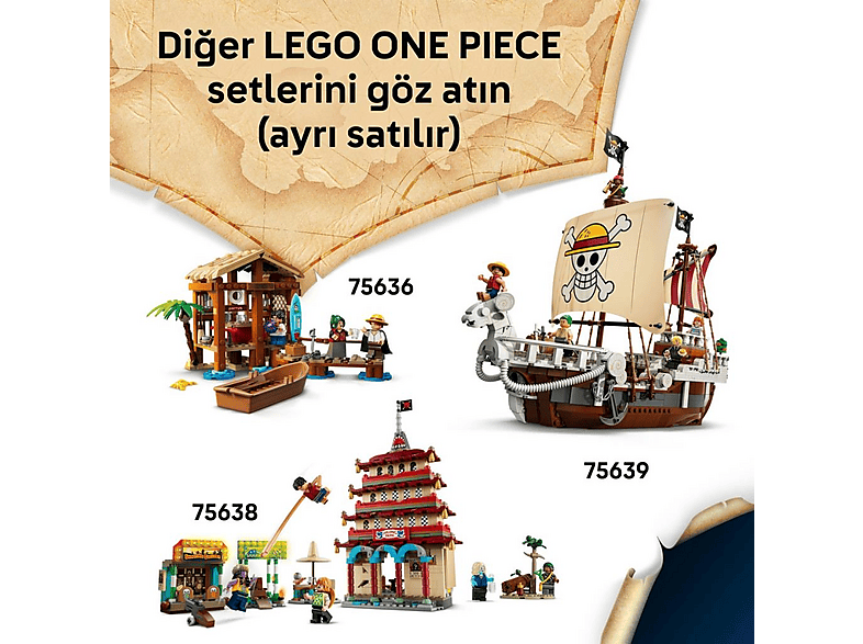 LEGO One Piece Palyaço Buggy'nin Sirk Çadırı 75637 Fiyat & Özellik