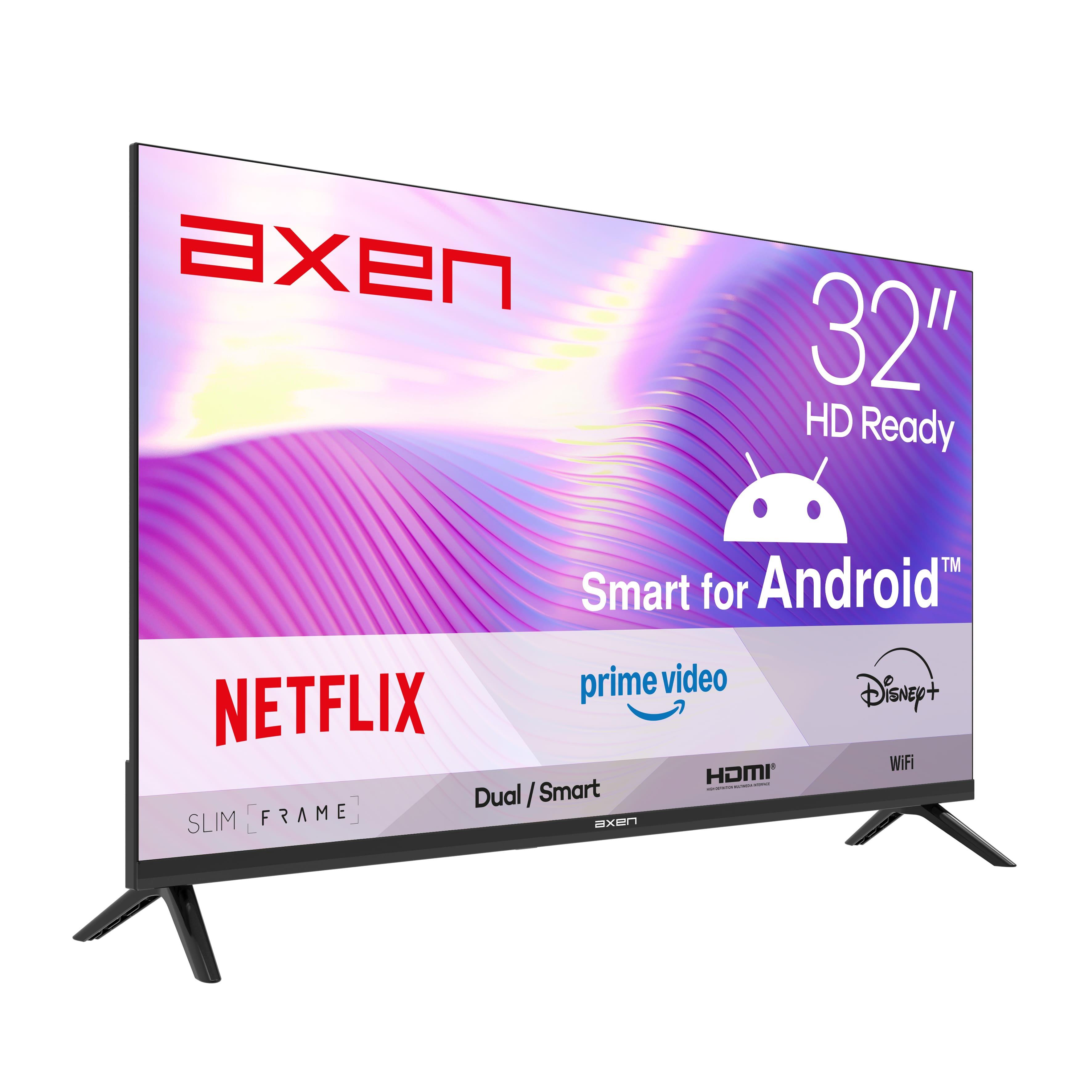 AXEN AX32HMLN‑A14S Hdr Milan Android Smart Uydulu 32 inç 80 cm