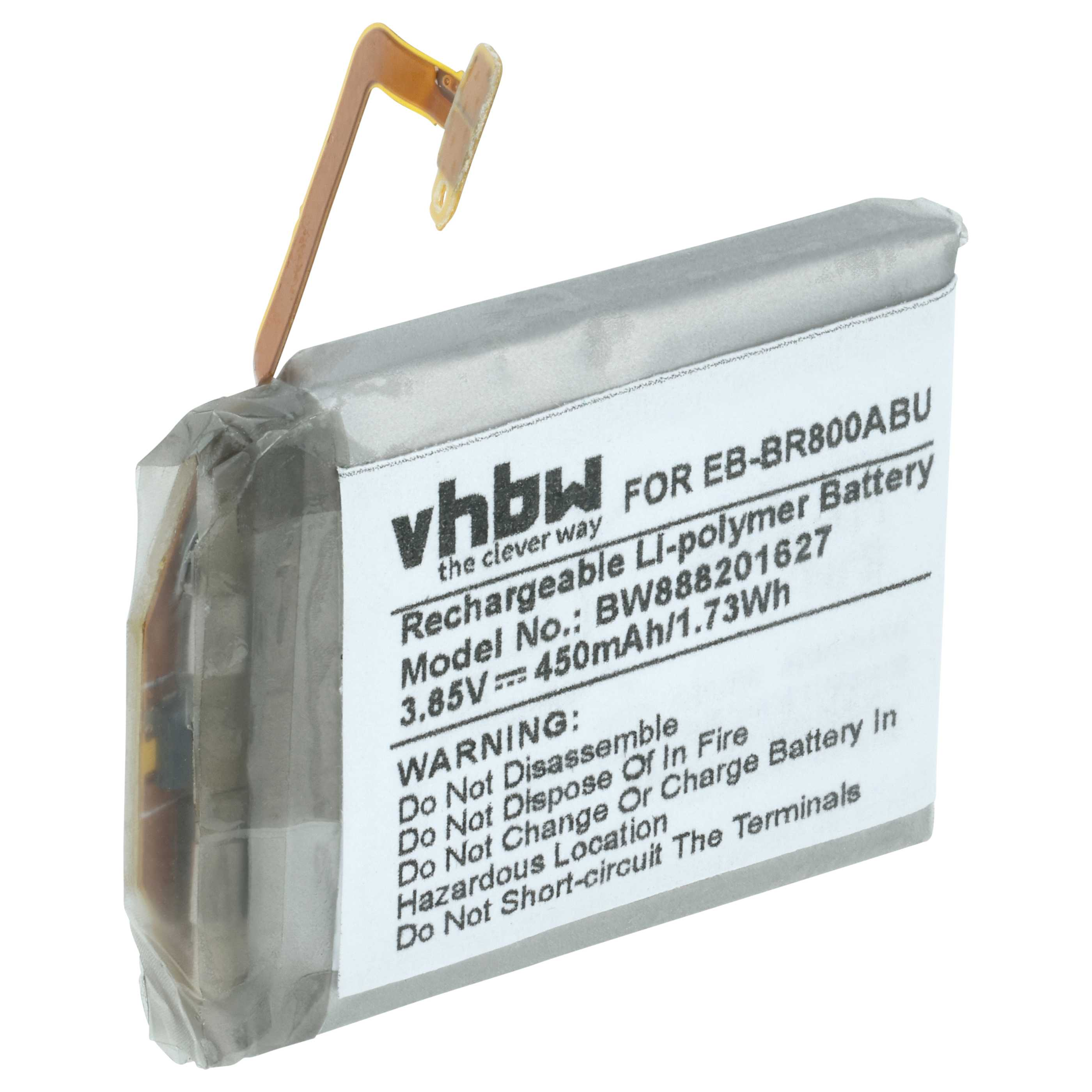 Ein vhbw Akku, Li-Polymer, Modell BW888201627, mit Kabel.