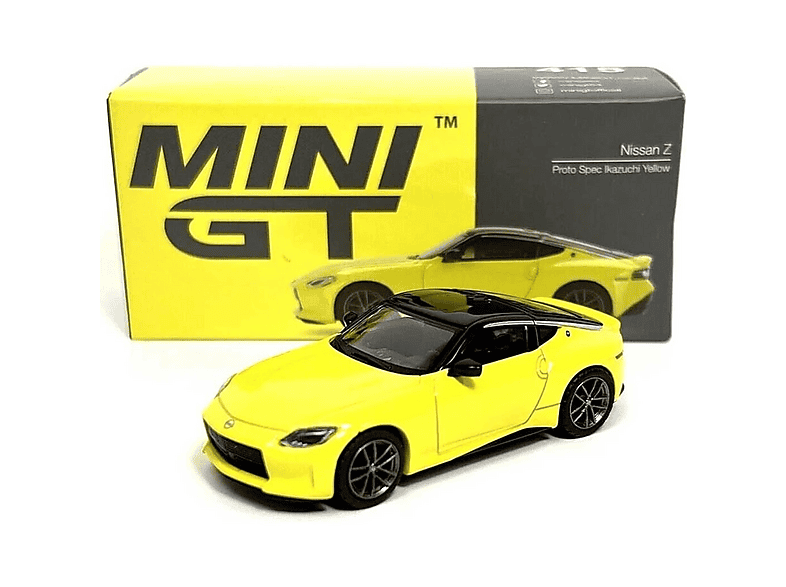 MINI GT Nissan Z Proto Spec 2023 Ikazuchi Yellow - 415